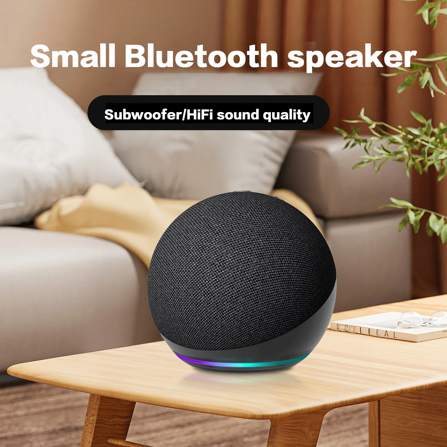 Amazon Speaker Echo Pop - Speaker Bluetooth Kecil Echo Dot Generasi
