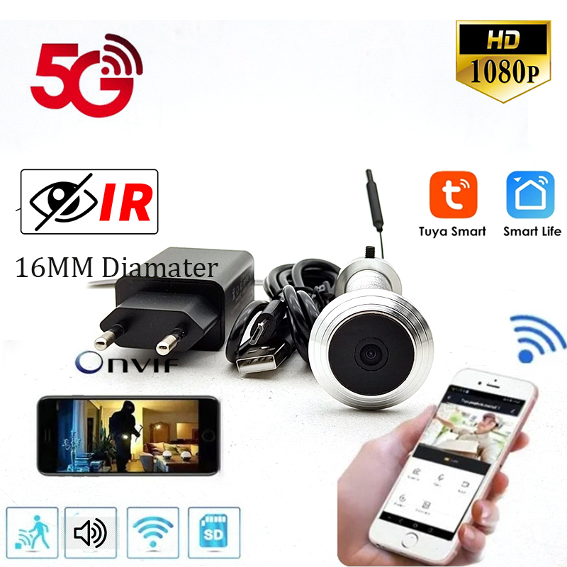Eufy Camera E220 - Kamera Tuya inframerah Mini, 5G 2.4G