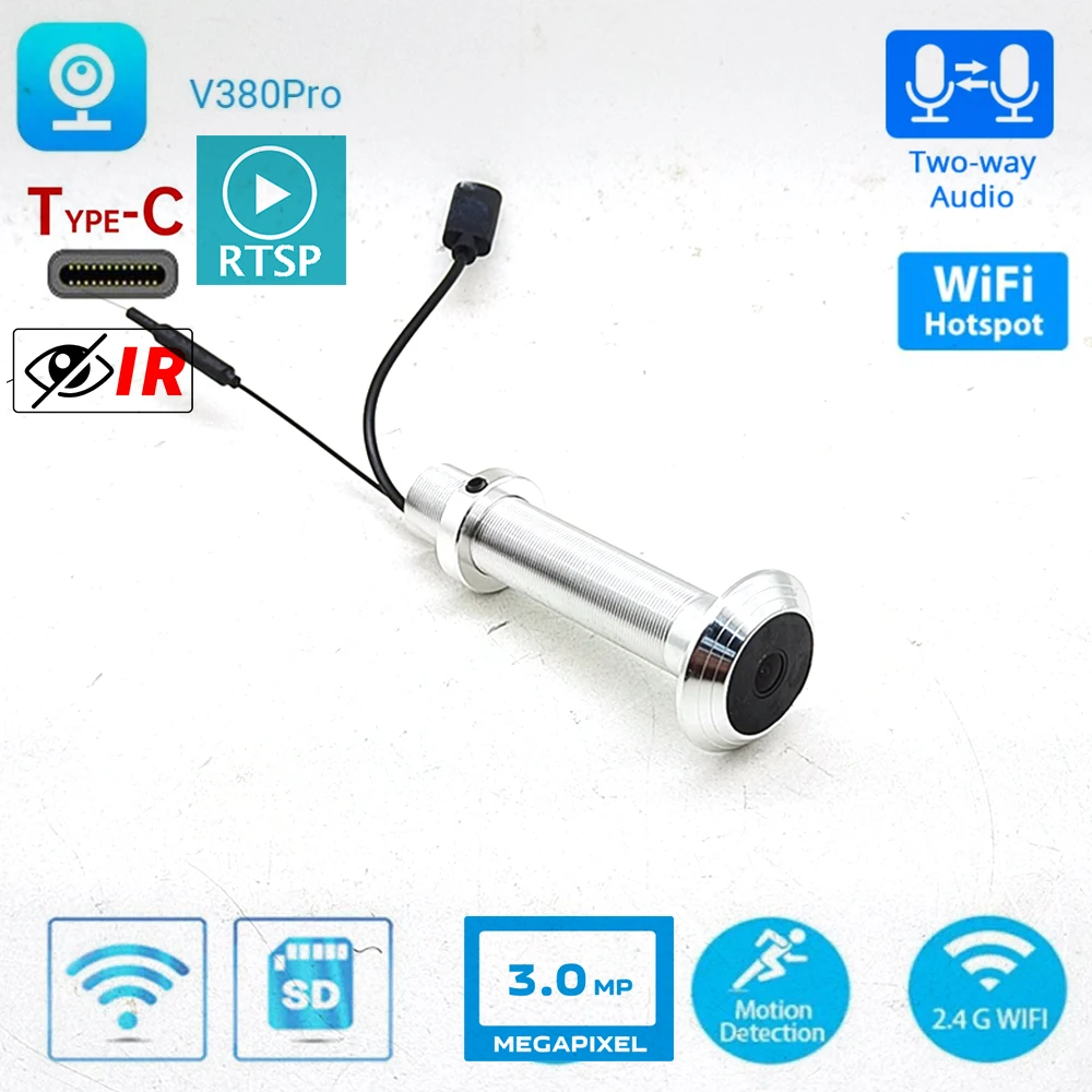 Kamera keamanan pintu V380 Min - Eufy Camera E220 ulasan dan harga