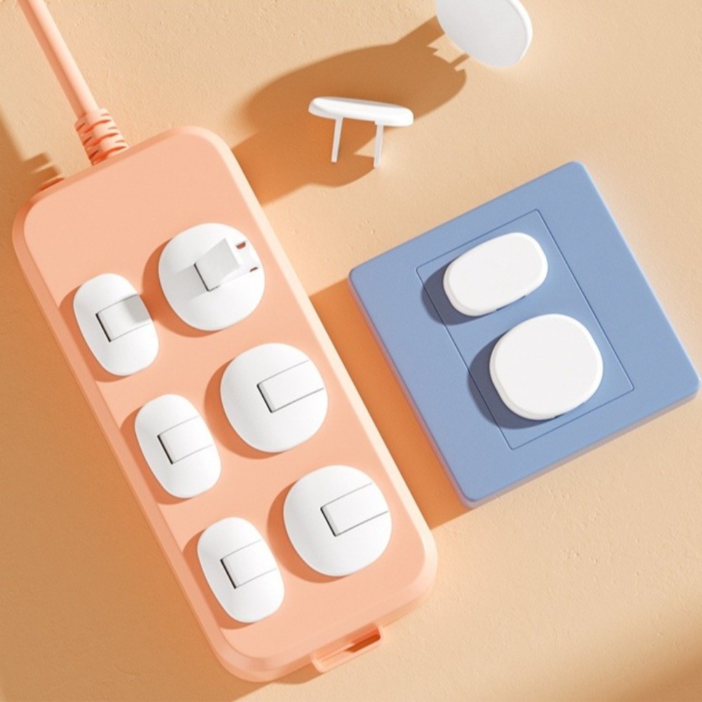 5 buah Penutup Soket Silikon L - Outlet Cover Baby ulasan dan harga