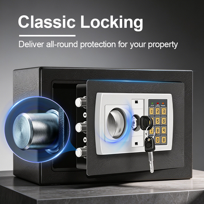 Kotak Keamanan Elektronik deng - Lockbox Key Secure ulasan dan harga