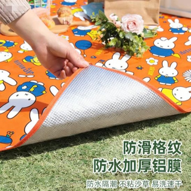 Alas Piknik Lipat Motif Kelinc - Fire Blanket Kitchen ulasan dan harga