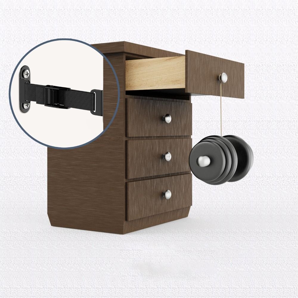 Pemasangan Mudah, Penahan Furn - Earthquake Anchor Strap ulasan dan harga