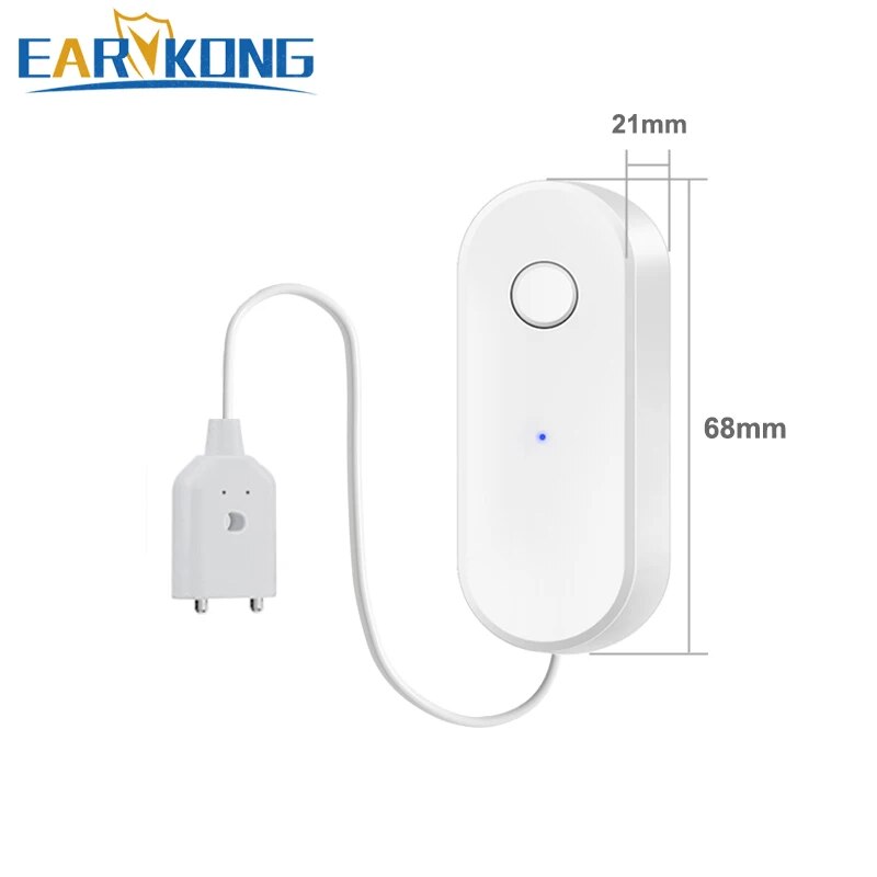 Tuya WiFi Sensor kebocoran air - Water Alarm Sensor ulasan dan harga